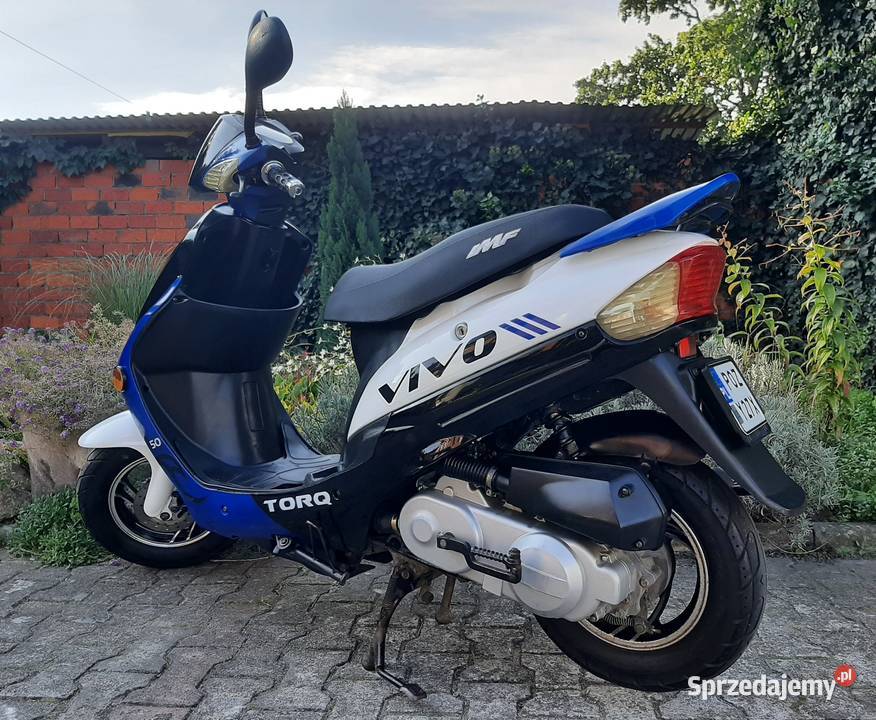 Zadbany skuter Torq Vivo 50 4t 2017r 1wł 13360 wielkopolskie Tuczno
