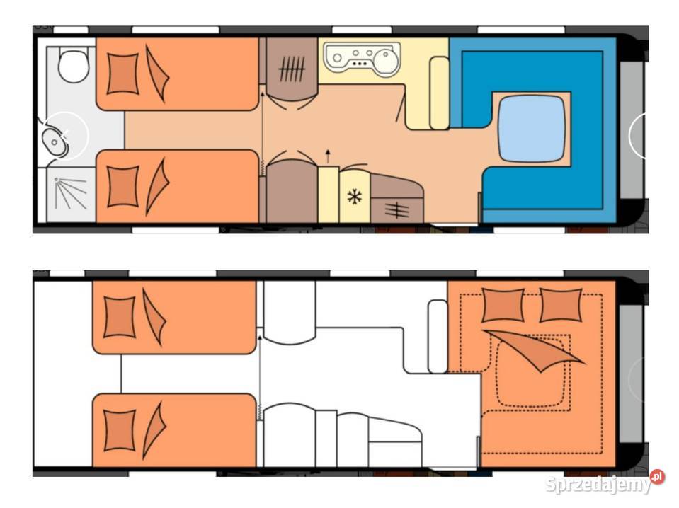 Przyczepa kempingowa HOBBY 720 WLC PRESTIGE 2020 podlaskie Białystok