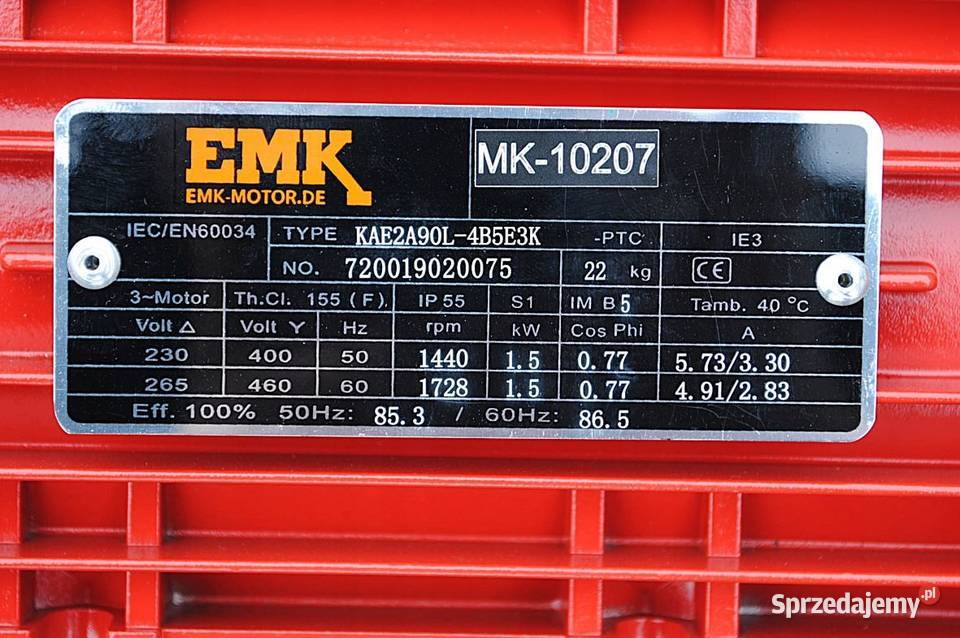 Silnik elektryczny kołnierzowy 15kw 1440obrmin lubuskie Kargowa