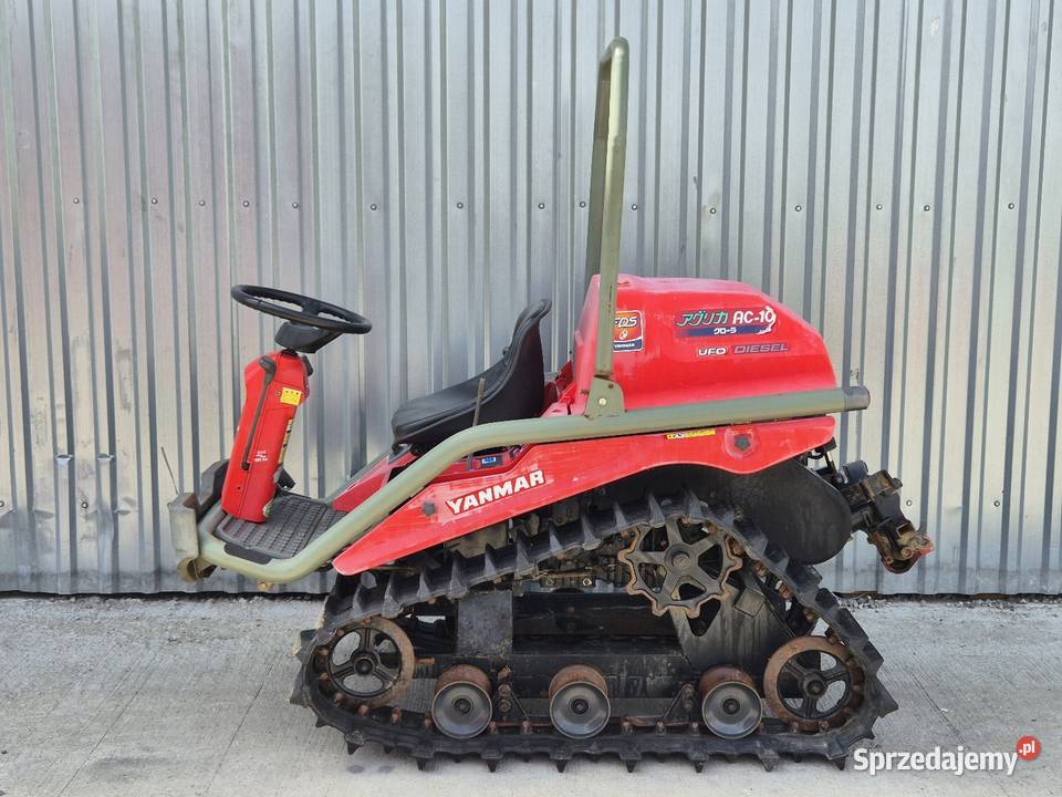 Traktorek traktor YANMAR AC10D 10 Glebogryzarka Małuszyn