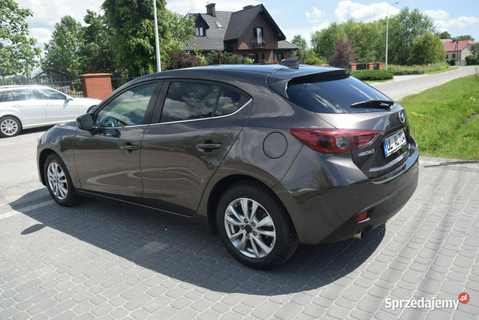 Mazda 3 20B 165 Navi KameraHead up Brązowy podkarpackie Majdan Sieniawski