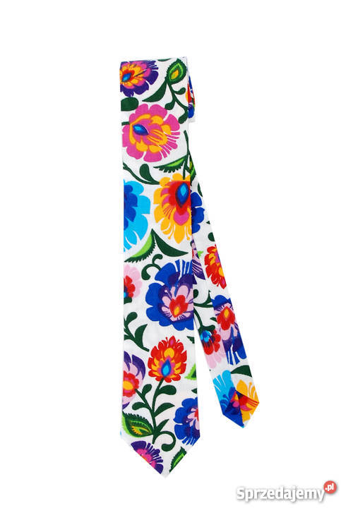 Łowicki męski ludowy KRAWAT folk góralski łowicz Sucha Beskidzka sprzedam