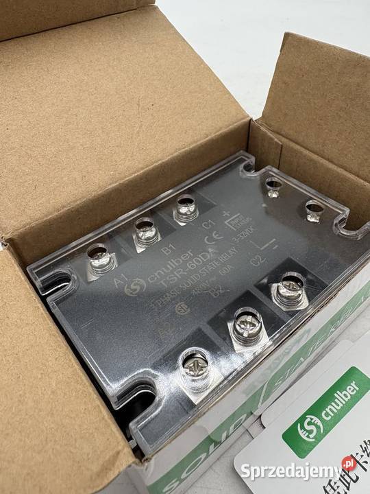 Cnulber TSR60DA SSR Relay 60A Pozostałe Warszawa