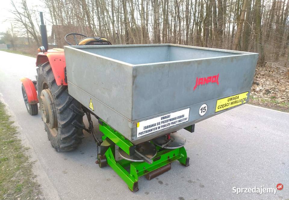 Rozsiewacz do nawozu 2talerzowy Hydraulicznie Rolnictwo Dąbrowa Tarnowska
