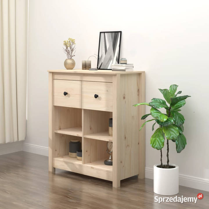 Szafka 70x35x80 lite drewno sosnowe WM813764 Warszawa