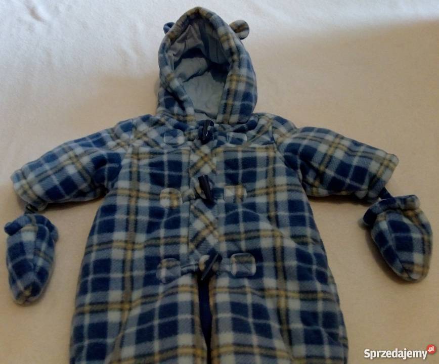Kombinezon ze stópkami kapturem rękawiczkami 36 Dla Dziecka Rogoźnik