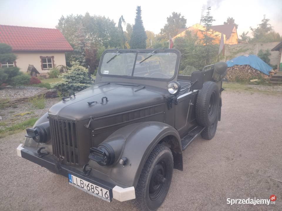 Gaz 69 Skrzynie z plandeką Lubartów