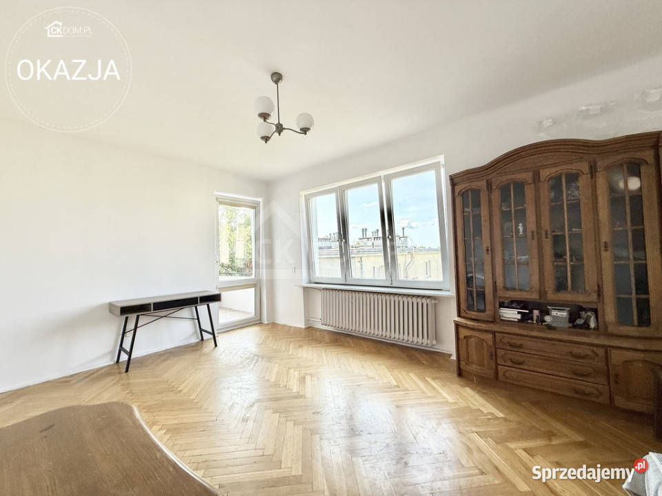 Kielce Żeromskiego 37 m2 mieszkanie do remontu Rok budowy 1958 świętokrzyskie