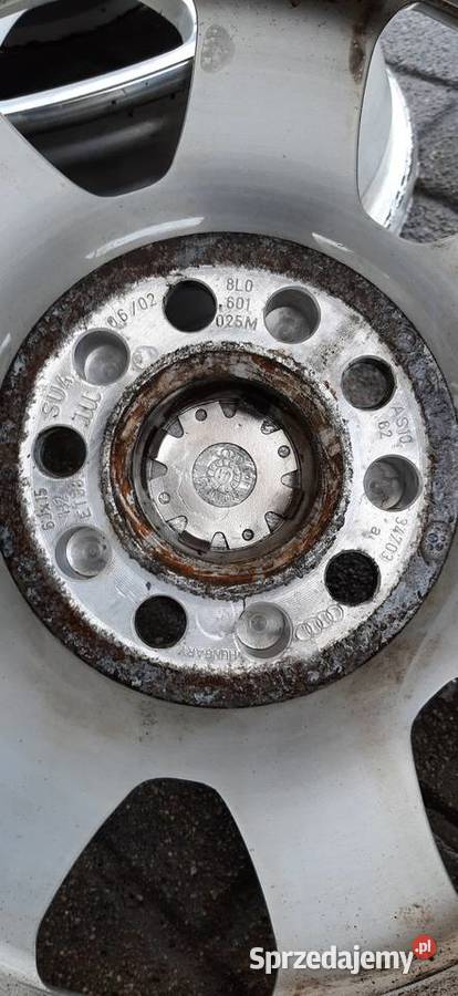 AUDI A3 8L ALUFELGI 5x100 CHROM 15 ET38 Kościerzyna