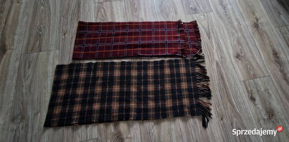 szalik męski zestaw 2 komplet krata w kratkę Rozmiar M Kraków