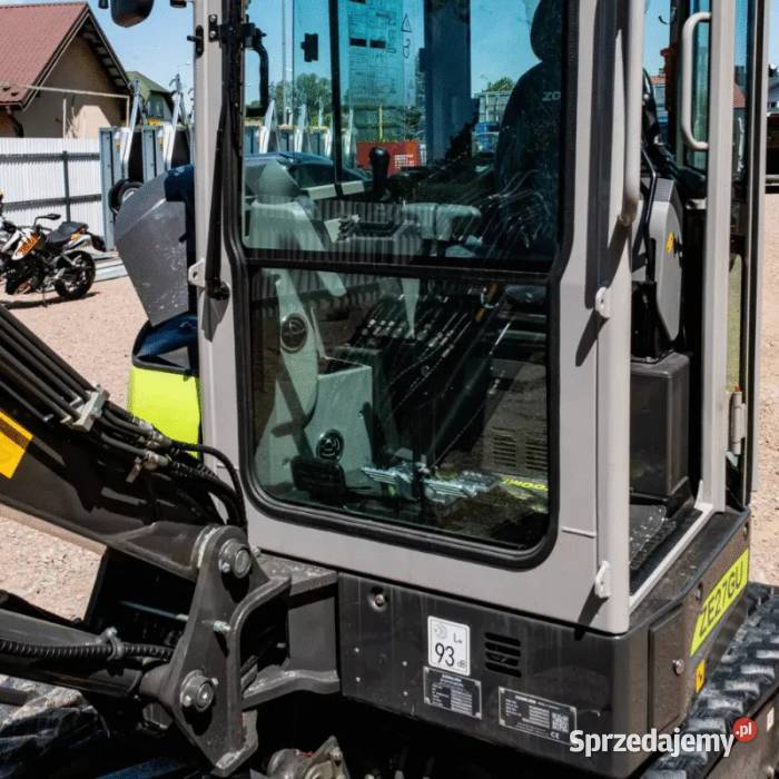 Minikoparka gąsienicowa ZOOMLION ZE27GU Rok produkcji 2025 Rybnik sprzedam