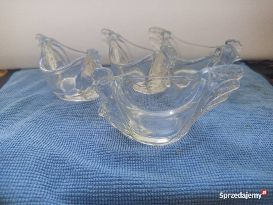 Kieliszki do jajek kurki 4 sztuki Warszawa sprzedam