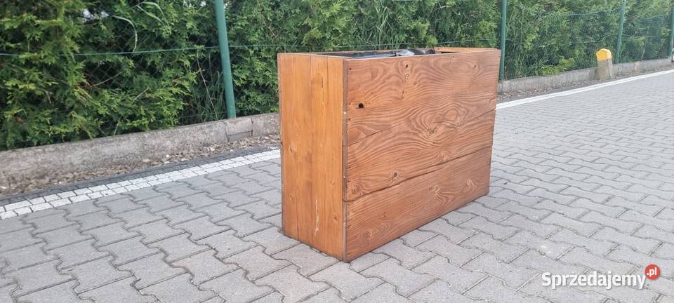 Donice Drewniane Ogrodowe Prostokatne Duze Brzozów