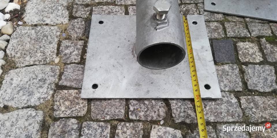 Uchwyt na rurę lampę maszt wielkopolskie