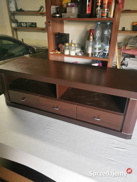 Szafka pod telewizor rtv 140x45x45 Komody Mokrsko Rządowe
