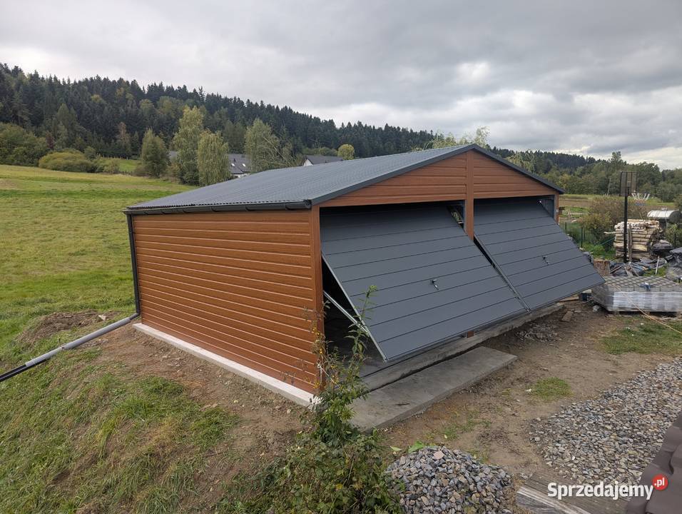 garaż blaszany wiata 3x5 9x6 6x6 4x6 10x6 Sprzedaż Limanowa