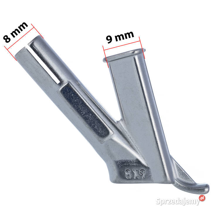 Dysza But do Spawania Plastiku Y8x9 Wylot 8mm Ludźmierz