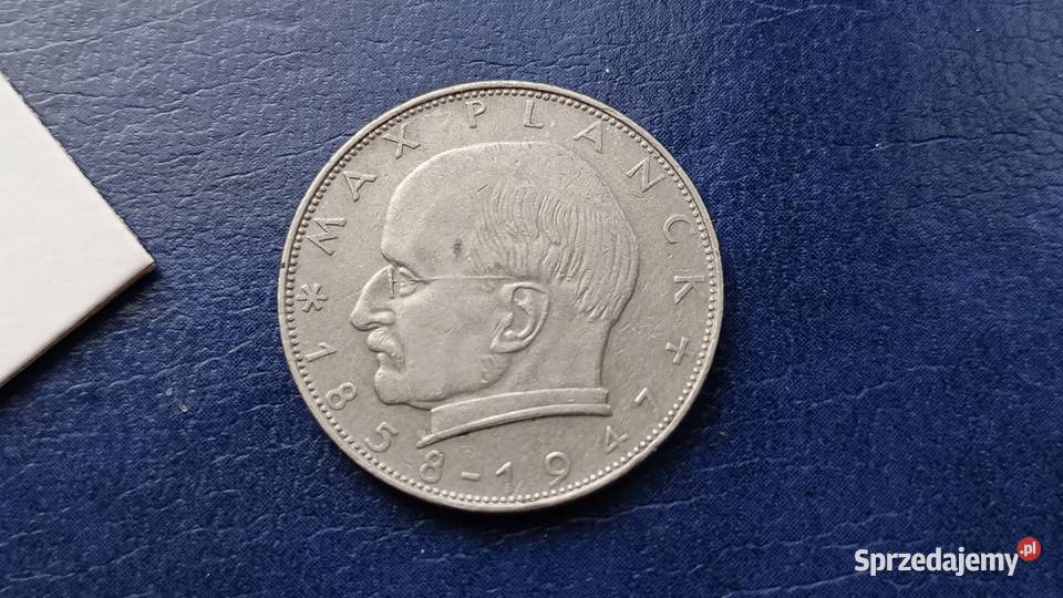 Stare monety 2 marki 1960 D Niemcy Lesko