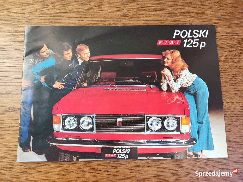 Prospekt folder broszura Polski Fiat 125p opolskie