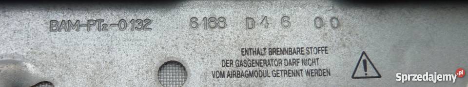 Peugeot 206 Poduszka AIRBAG pasazera ORYGINALNA śląskie Pszczyna