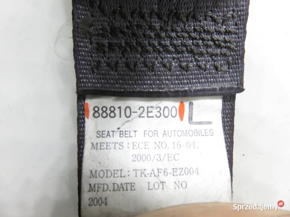 PAS LEWY PRZEDNI HYUNDAI TUCSON I JM 888102E300 osobowe Pasy bezpieczeństwa