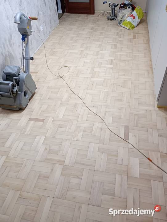 Cyklinowanie renowacja układanie parkietu Biała Podlaska