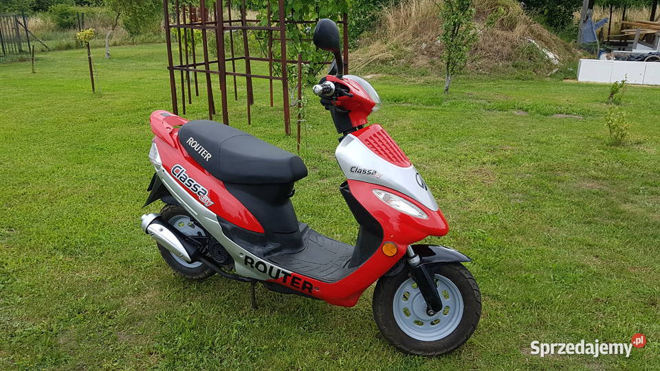 Skuter 4T Romet Motors z małym przebiegiem Grabowno Małe