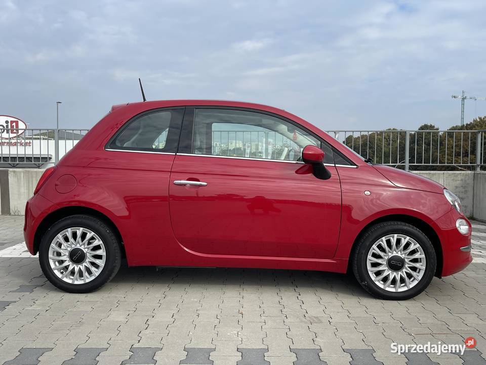 Fiat 500 12 8V 69 2016R 92 529 LOUNGE tryb CITY Rzeszów sprzedam