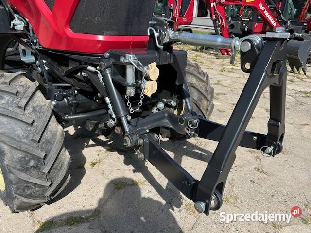 Ciągnik YANMAR SA424 26 4x4 DEMO Kabina TUZ Pług łódzkie Łódź