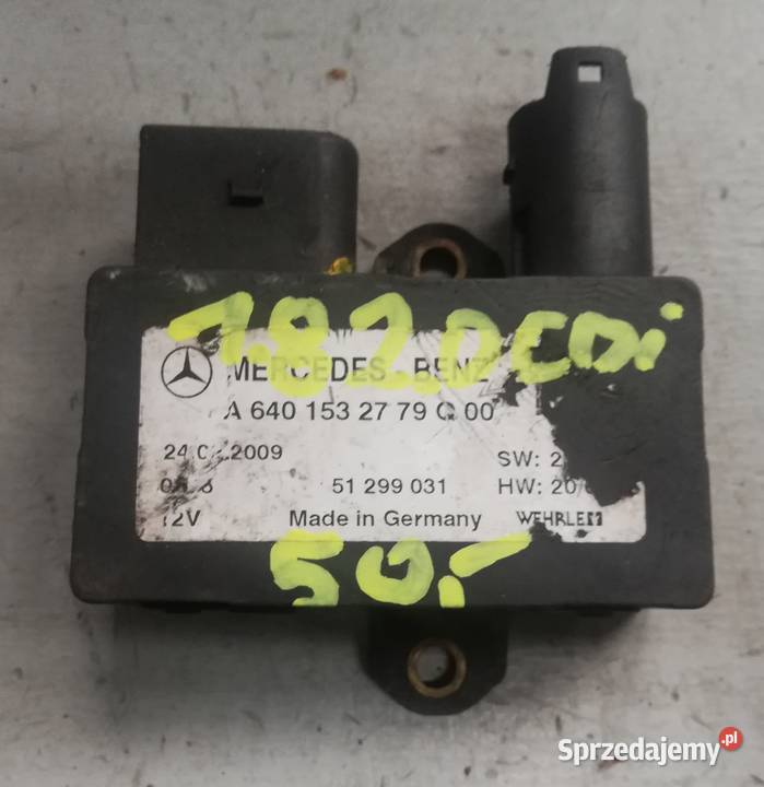Przekaźnik świec żarowych Mercedes 18 20 cdi świętokrzyskie