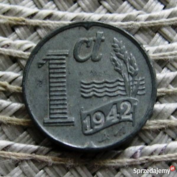 Holandia 1 Cent Cynk Kalisz