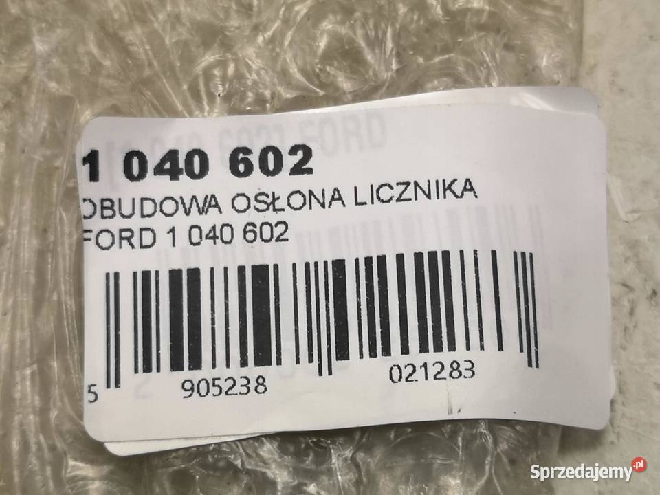 OBUDOWA LICZNIKA NAWIEW FORD PUMA MK1 19972002 sprzedam