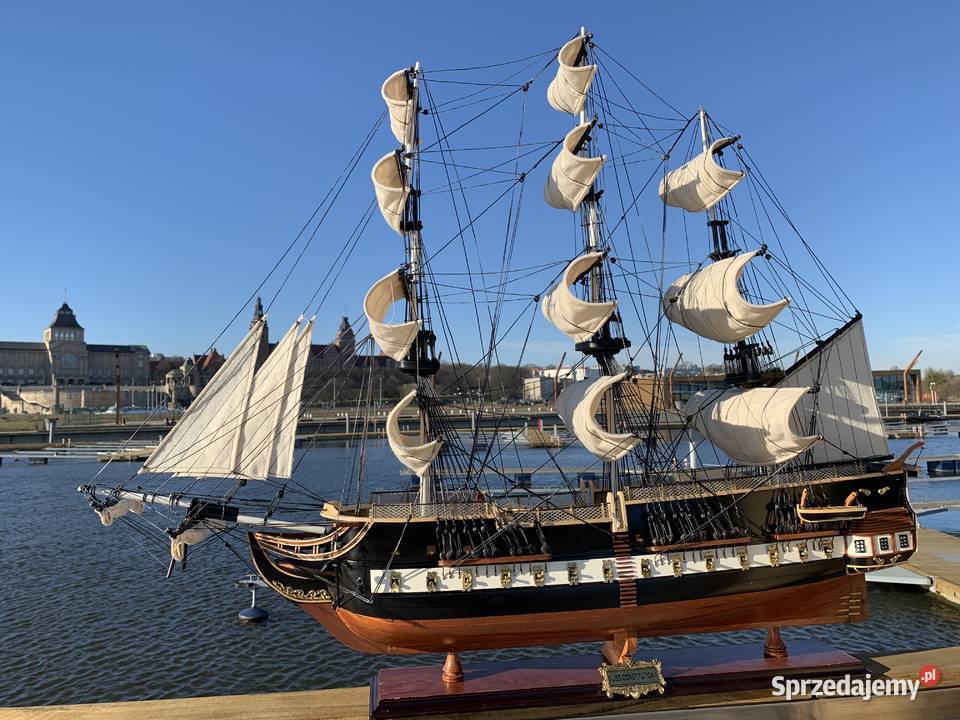 Drewniana Replika statku USS Constitution 108 mazowieckie Warszawa