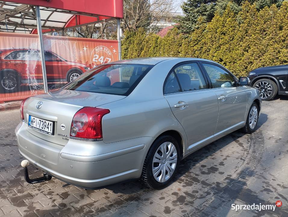 Toyota Avensis 20d4d 126 126KM mazowieckie Warszawa