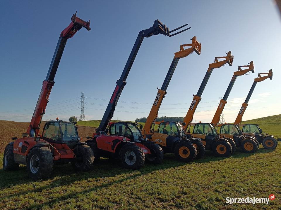 Ładowarki teleskopowe JCB MANITOU Suwałki