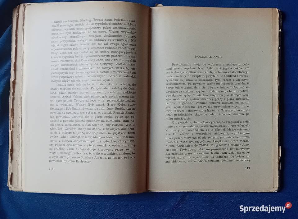 Jack London John Barleycorn Wielkopolska Antyki, Sztuka, Kolekcje Koźminek