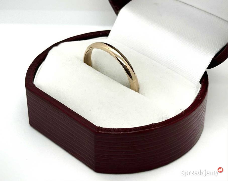 Złota obrączka pr585 32g R25 Elbląg