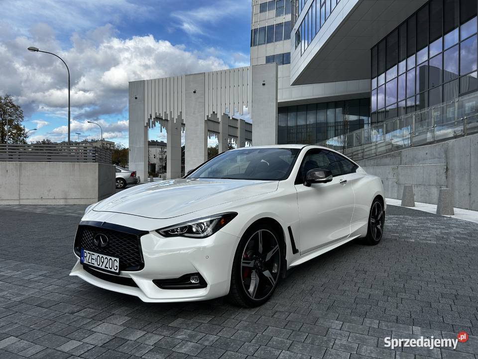 Infiniti Q60S Red Sport 405 4x4 nieuszkodzony