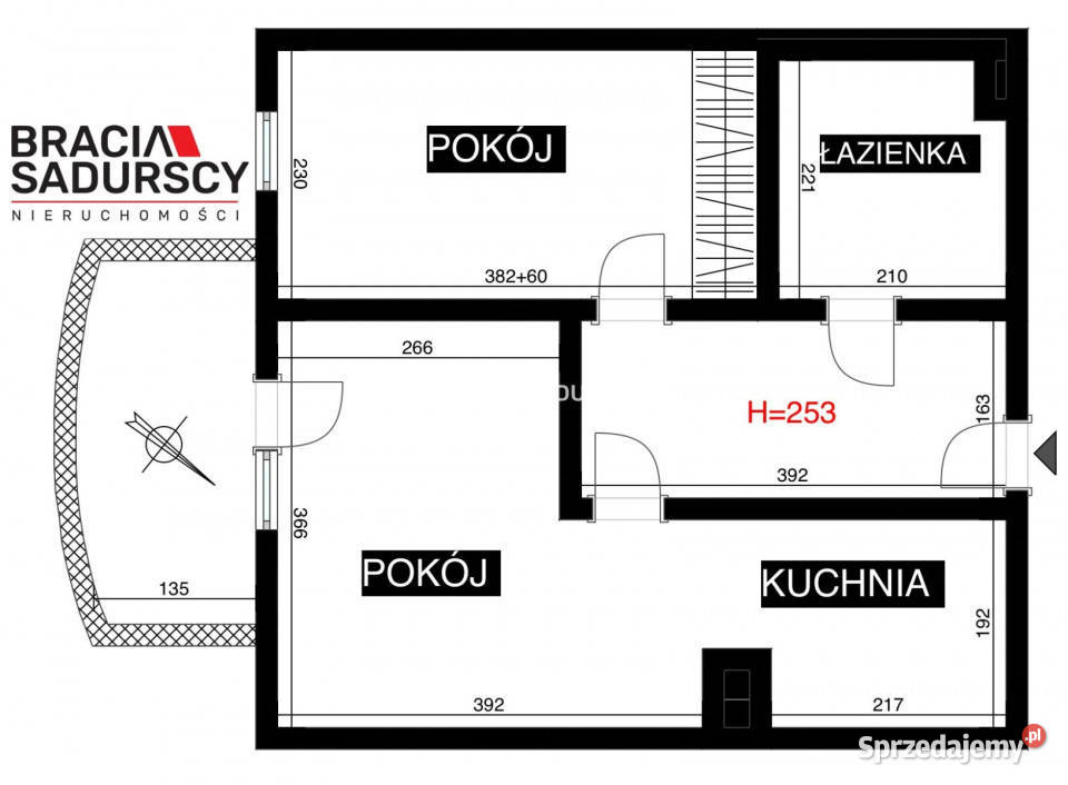 Mieszkanie Kraków 40m2 2 pokoje małopolskie