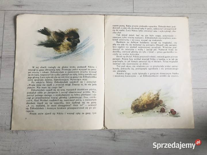Książka Żółtodziobek Aleksy Tołstoj bajka Bajki i wierszyki Łódź