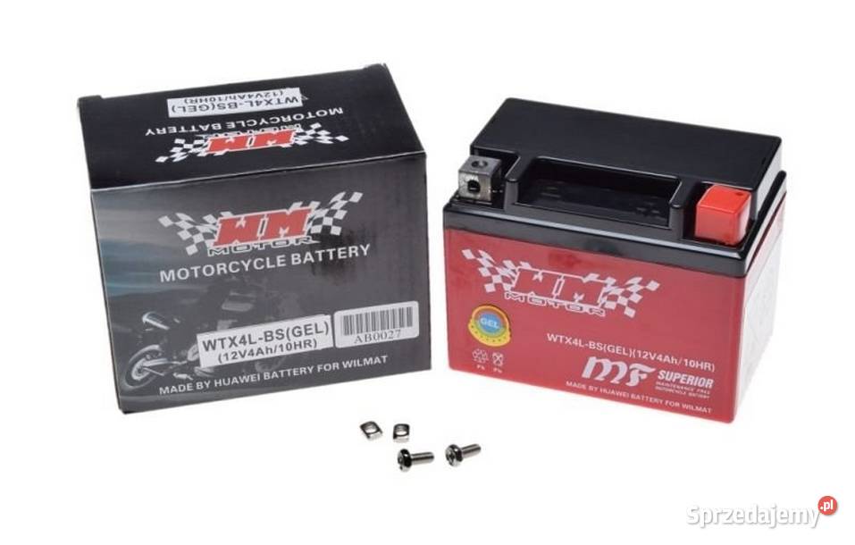 N315 Akumulator Żelowy skuter motor 12V 7Ah 4Ah Zabrze