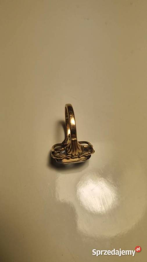 Złoty pierścionek złote Gdańsk
