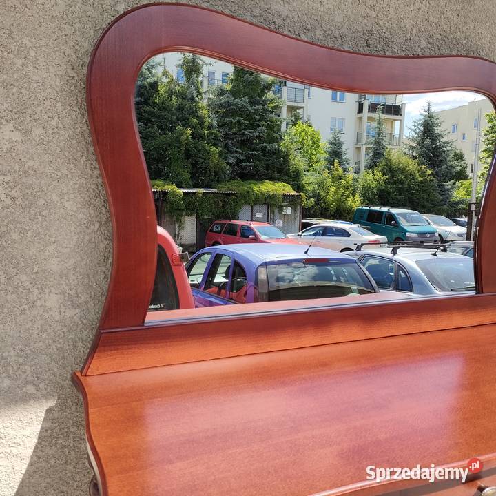Toaletka z lustrem dębowa nowa 74cm Warszawa sprzedam