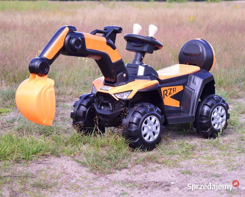 BAWIBUS traktor KOPARKA NA AKUMULATOR jeździk śląskie Myszków