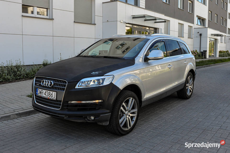 Audi Q7 30TDI 2008 r Automat Quattro Skóry automatyczna dolnośląskie Wrocław