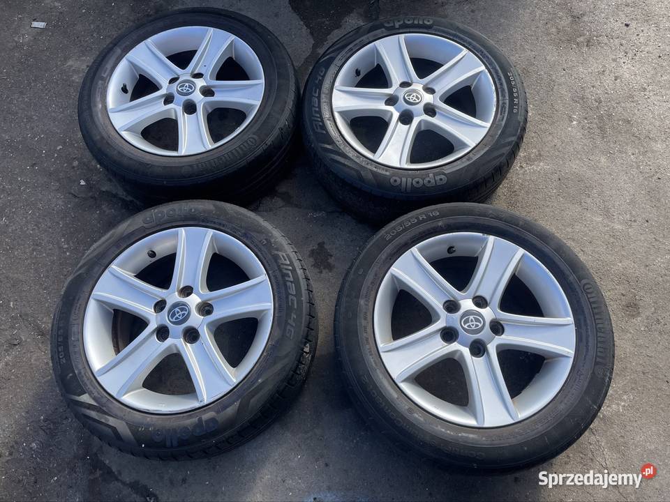 Koła felgi alufelgi 16 5x1143 Toyota Mazda Samochodowe sprzedam