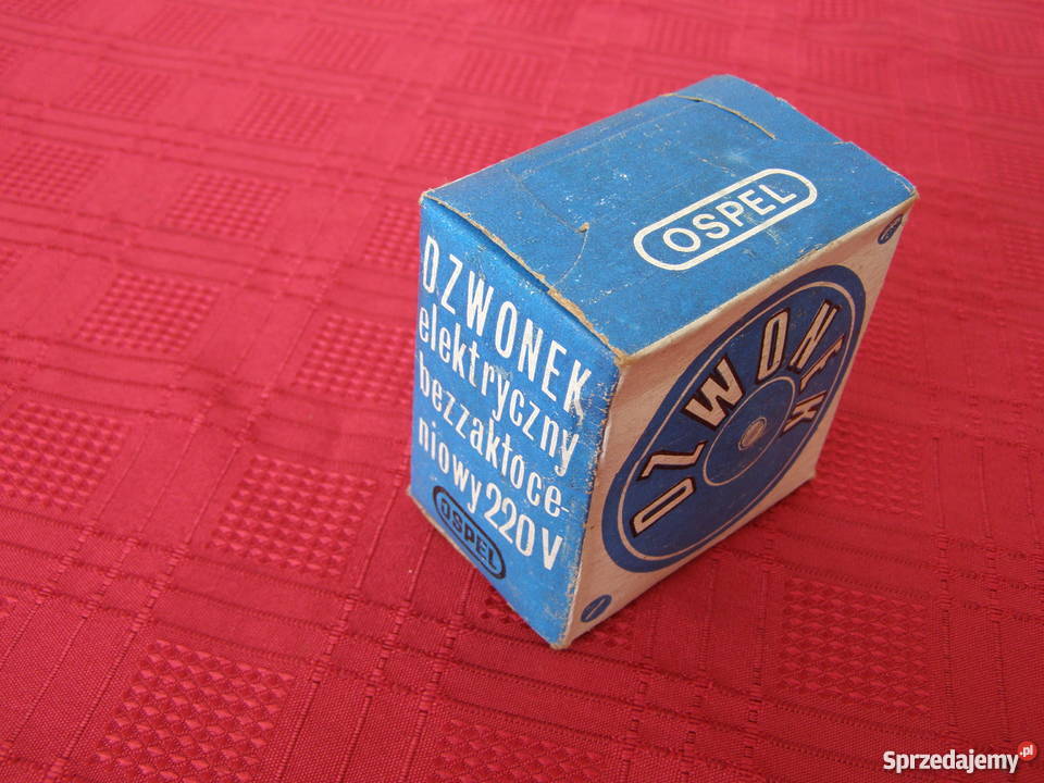 Dzwonek OSPEL PRL Międzyborów