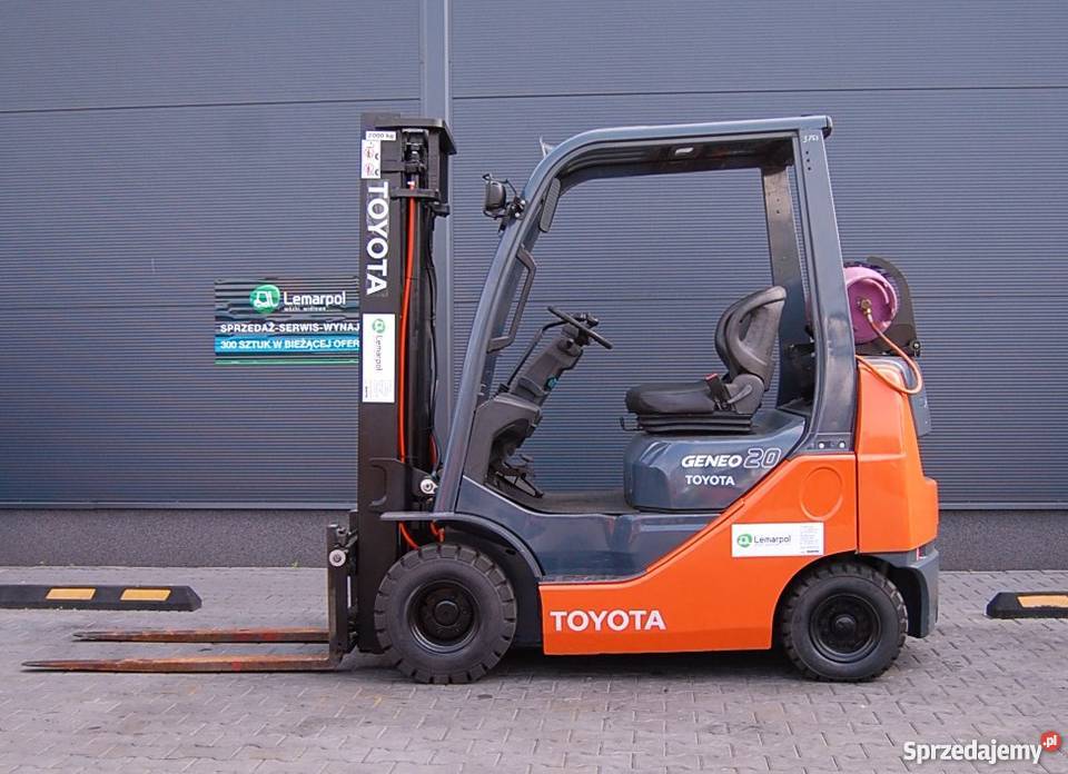 WÓZEK WIDŁOWY TOYOTA 028FGL20 Magazynowanie małopolskie Zator
