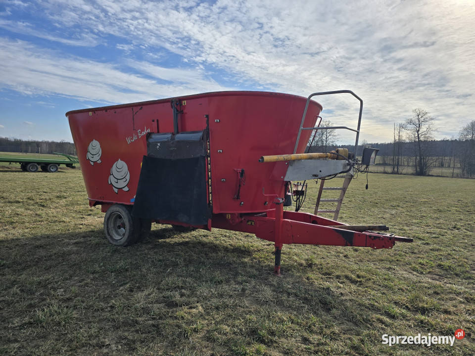 Wóz paszowy PEECON VMW 130 2016 r 13 m3 niski Włosty sprzedam