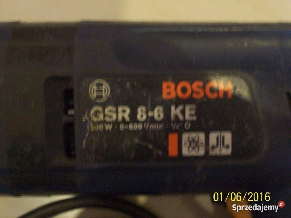 Wkrętarka sieciowa 230V BOSCH GSR 86 KE Starogard Gdański